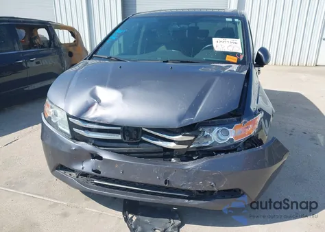 2014 Honda Odyssey Ex z USA, uszkodzony, nr VIN 5FNRL5H45EB139214